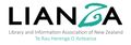 Logo for Te Rau Herenga O Aotearoa LIANZA