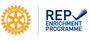 Logo for REP: Rotary Reading Enrichment Programme